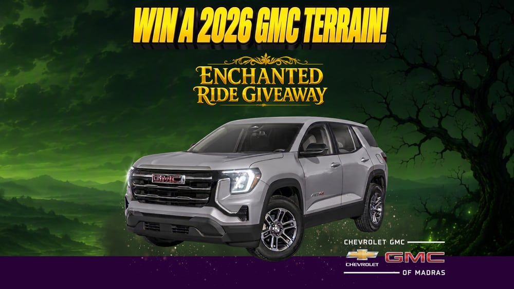 Win a 2026 GMC Terrain &mdash; Enchanted Ride Giveaway, courtesy of Chevrolet GMC of Madras